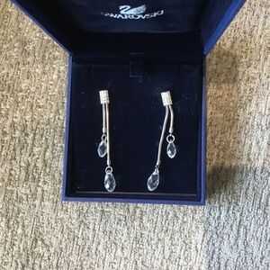 Swarovski Gillian Drop Pierced Earrings